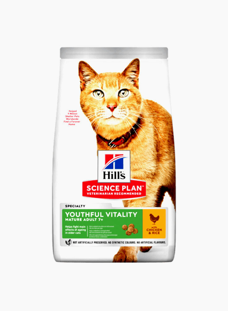 Hill's feline youthful vitality adult 7+