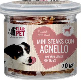 MINI STEAKS CON AGNELLO 70 GR