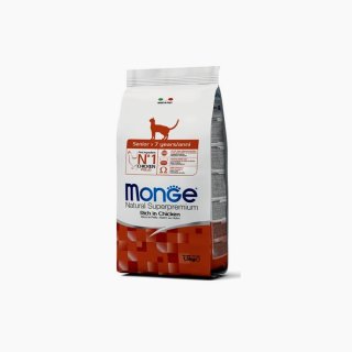 Monge SENIOR SPECIALITY Monoprotein pollo 1,5kg - gatto