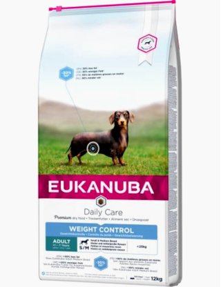 Eukanuba Dog Weight Control Adult Medium Breeds Chicken kg 12