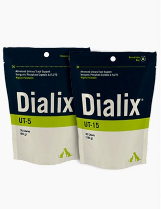 DIALIX UT 5 e 15 - CONTROLLO DEL pH URINARIO - alimento integratore VetNova