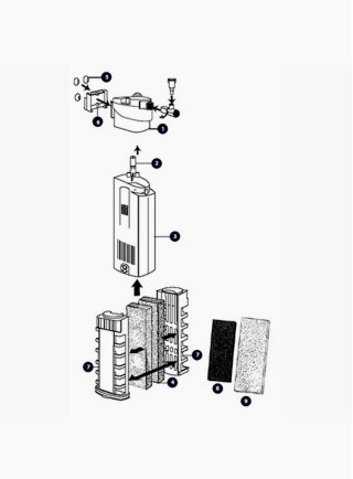 Corpo filtro acquaranger 3