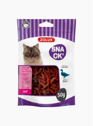 MINI STRISCE ALL'ANATRA xGATTO 50Gr