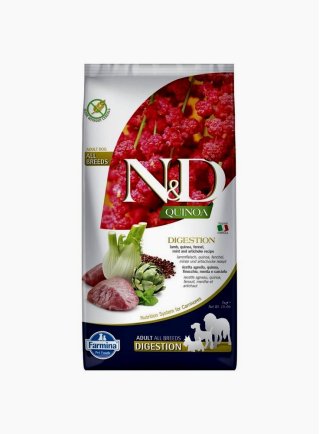 Farmina N&D Quinoa Adult Digestion Agnello e Finocchio 800 Gr