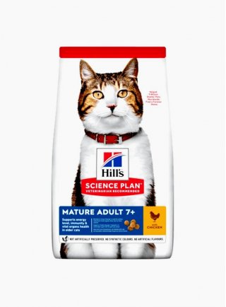 Hill's feline Mature Senior 7+ con pollo 300 gr