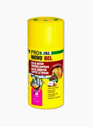JBL Novo BEL mangime di base per pesci ornamentali acqua dolce confezione da 1 litro/160 g