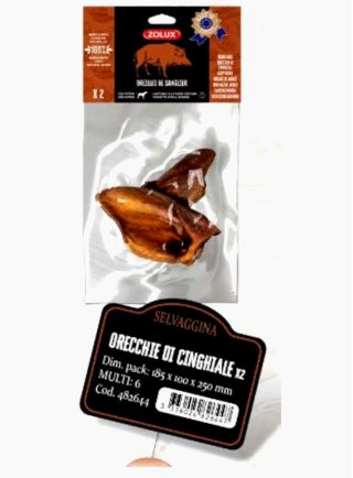 ORECCHIE DI CINGHIALE X2 SNACK NATURALI ZOLUX