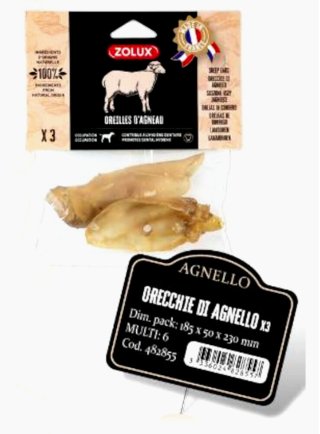 ORECCHIE AGNELLO x3