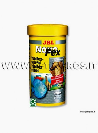 JBL Novo FEX 100 ml/10 g cubetti di tubifex liofilizzato