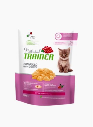 NATURAL TRAINER CAT KITTEN CHICKEN 0,3KG