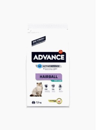 ADVANCE HAIRBALL STERILIZED CAT 1,5kg