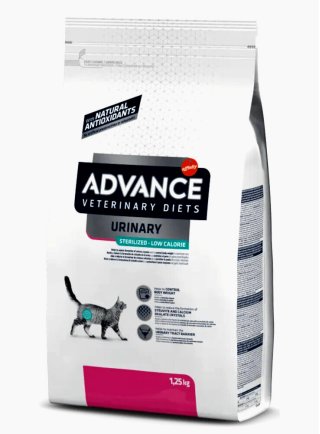 URINARY STERILIZED LOW CALORIE 1,25kg