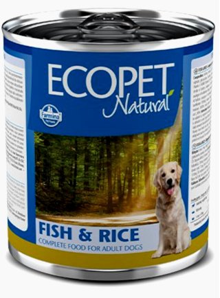 ECOPET NATURAL FISH & RICE 300gr