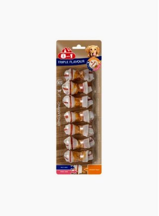 8in1 Snack cane Triple flavour BONE XS 7 pezzi 98 g