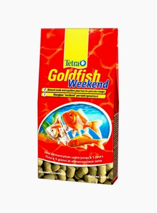 Tetra goldfish weekend 40 stick cibo per 7 giorni