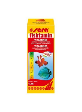 Sera Fishtamin concentrato multivitaminico