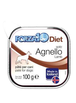 32 vaschette Solo Diet Agnello gr 100