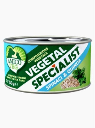 AMICO VEG Vegetal con Spinaci e Quinoa 150g - Linea Specialist