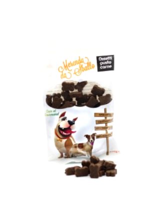 Snack per cani ossetti gusto carne 200gr