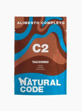 CODE C2 TACCHINO completo busta 70g - CAT