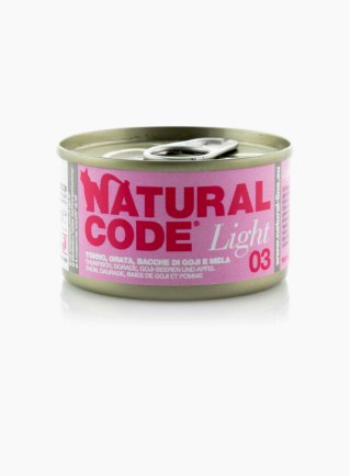 CODE L03 TONNO, ORATA E MELA LIGHT Lattina 85gr - CAT