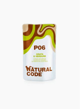 CODE P06 ORATA E VERDURE busta 70g - CAT