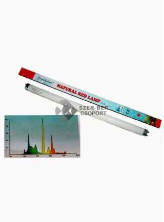 Degenbao Tubo fluorescente per acquario con lampada rossa naturale T8 standard 18W 589mm.