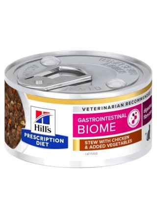 Hill's Lattina Gastrointestinal Biome gatto pollo&verdure 82gr