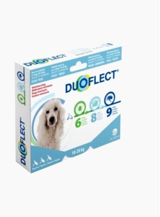 DUOFLECT sol spot-on Cani 10-20 kg 3pip