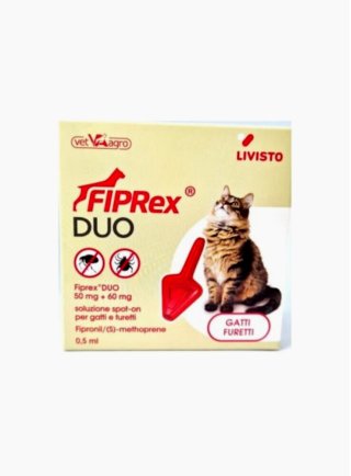 FIPREX DUO GATTI-FURETTI 1pip 50mg+60mg