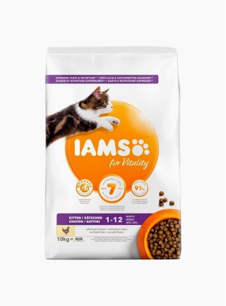 Iams Cat Base Kitten All Breeds Pollo