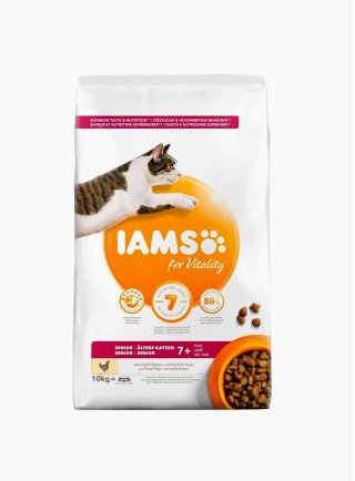 Iams Cat Base Senior All Breeds al Pollo