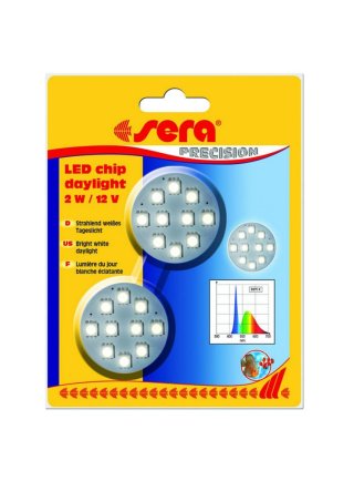 Led chip day light ricambio per plafoniera a braccio sera( 2W 12V)