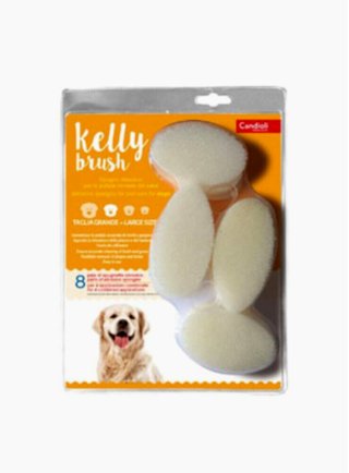 Kelly Brush Tg. Grande 8+8 spugnette per denti e gengive