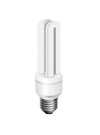 Lampada Energy Saving Hasse E27 HW-3U Rossa 30W