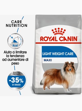 Maxi light WCare cane Royal Canin