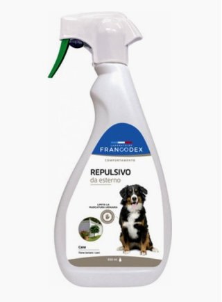 Repellente d'esterni per cani Francodex 650 ml