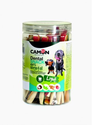 Camon VegTwist Snack per cani pulizia dentale