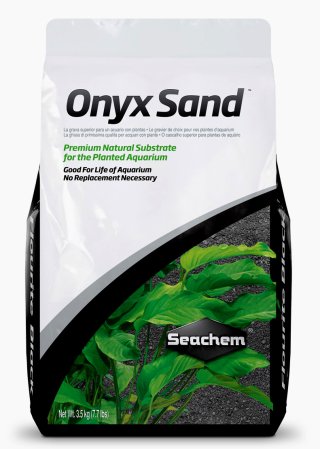 Seachem Substrato per fondo acquario Onyx Sand Seachem 7Kg